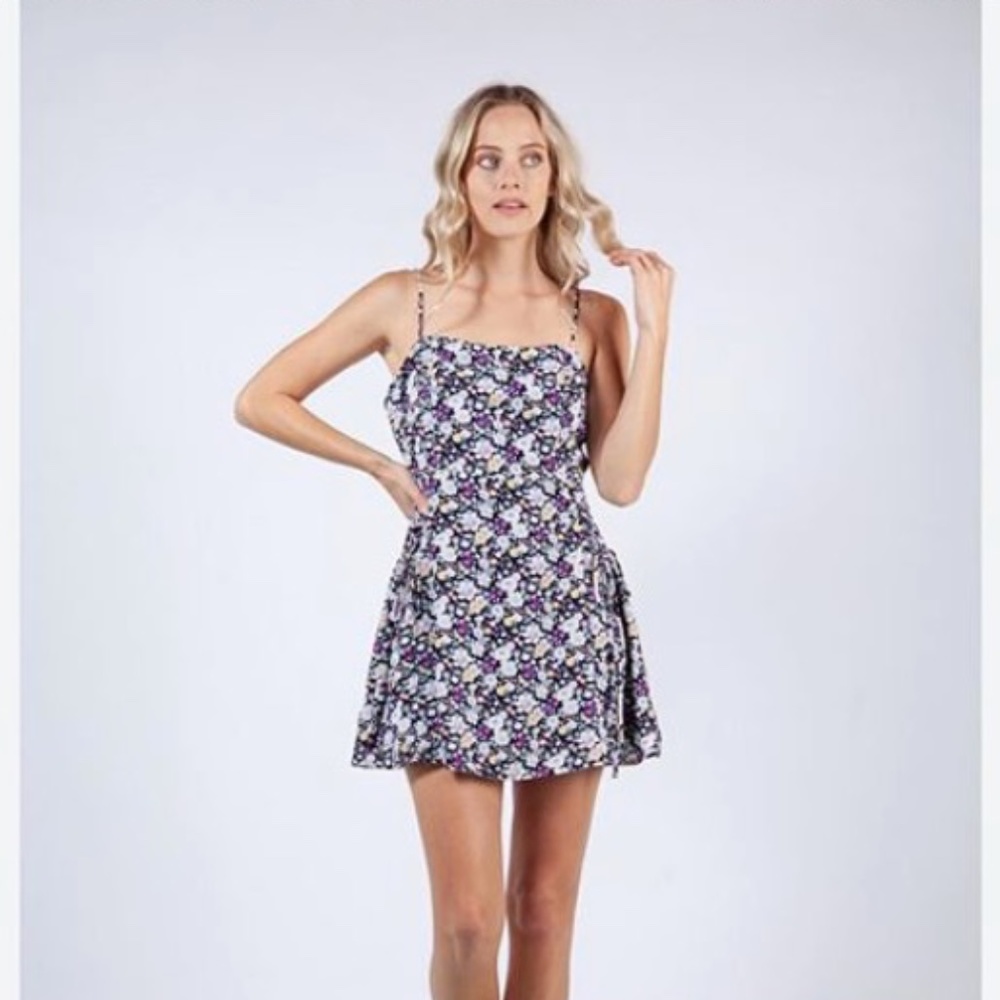 Square Neck Mini Dress